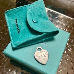Tiffany & Co. Sterling Silver Heart Charm